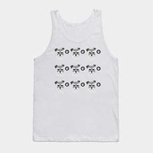 miniature schnauzer dog Tank Top